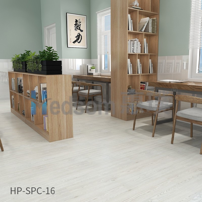HP-SPC-16 惠璞石塑鎖扣地板安裝效果