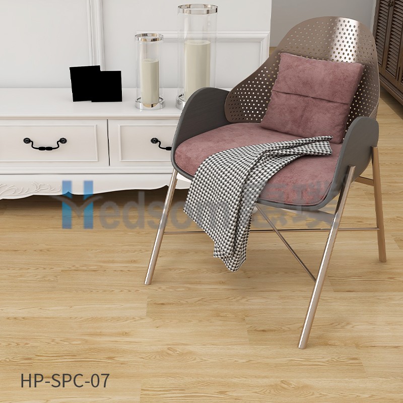 HP-SPC-07 惠璞石塑鎖扣地板安裝效果